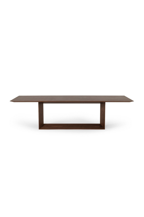   Walnut Veneer Dining Table | Oroa.com