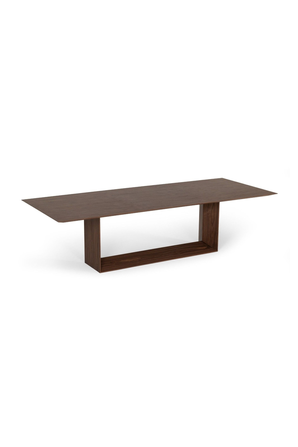   Walnut Veneer Dining Table | Oroa.com