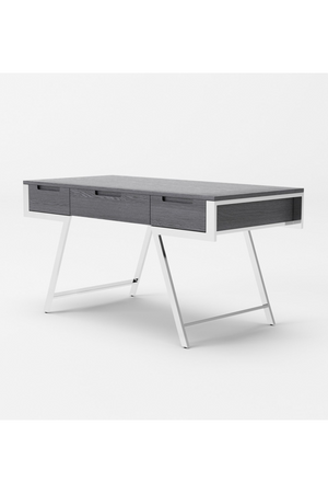   Gray Elm Office Desk | Oroa.com