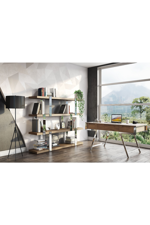   Wooden 4-Shelf Bookcase | Oroa.com