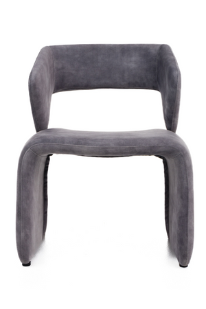  Gray Cut-Out Accent Chair | Oroa.com