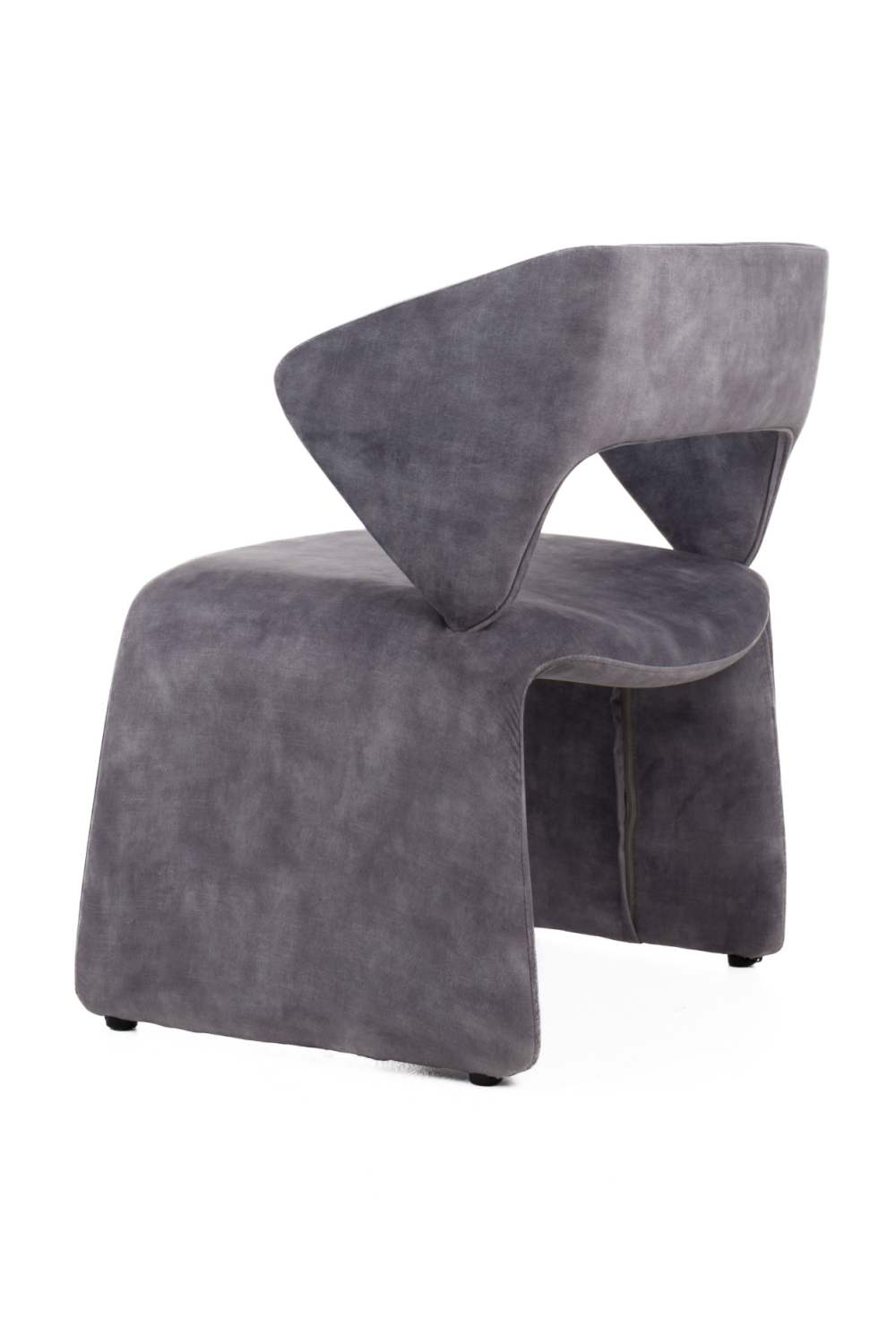   Gray Cut-Out Accent Chair | Oroa.com