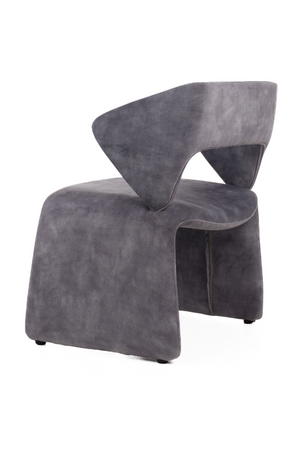   Gray Cut-Out Accent Chair | Oroa.com