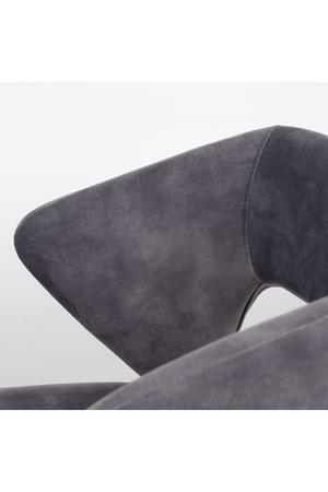   Gray Cut-Out Accent Chair | Oroa.com
