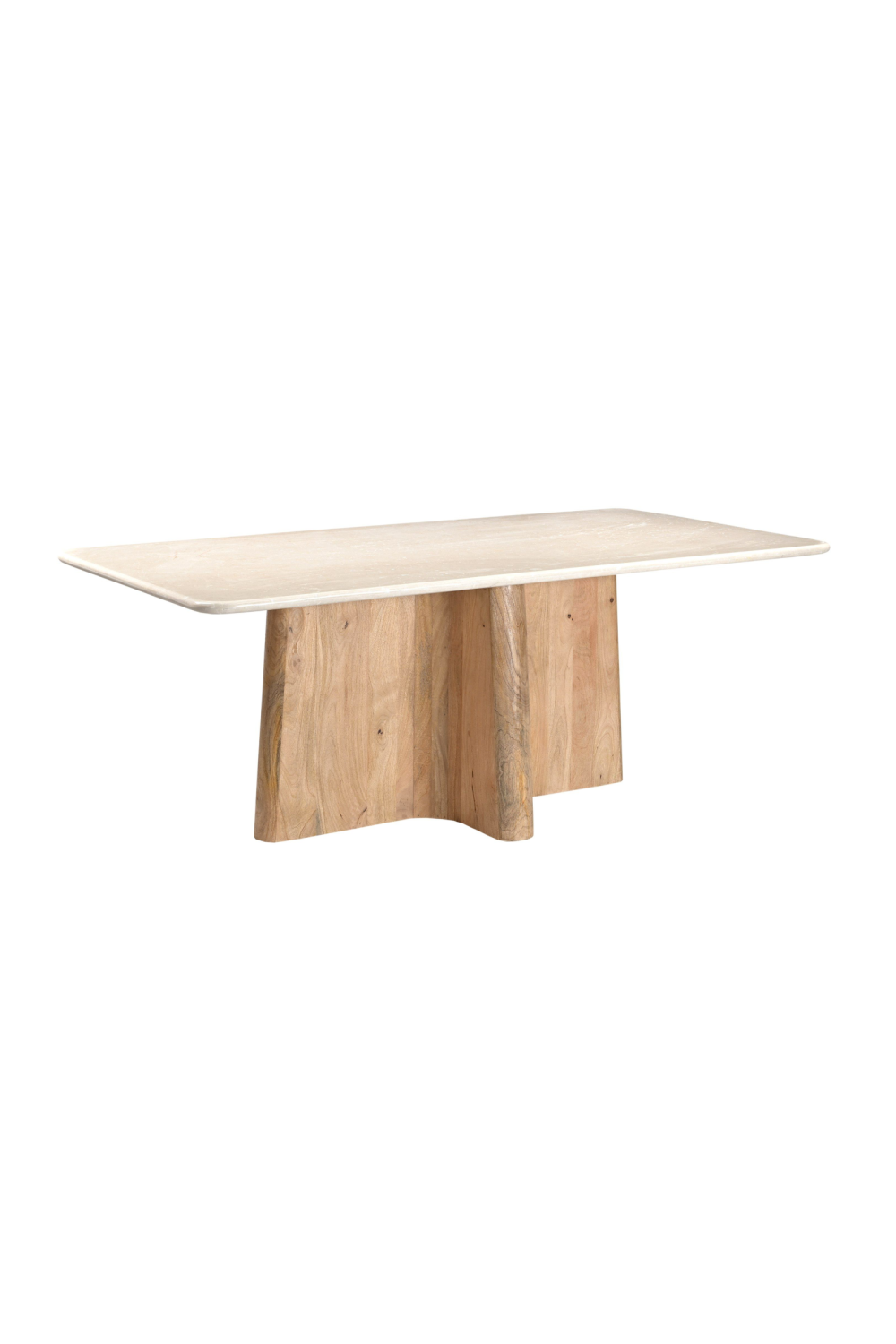  Cream Marble Dining Table | Oroa.com