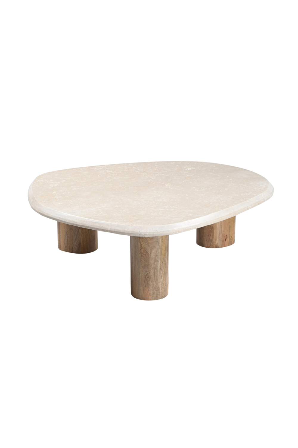   Freeform Cream Marble Nesting Tables (3) | Oroa.com