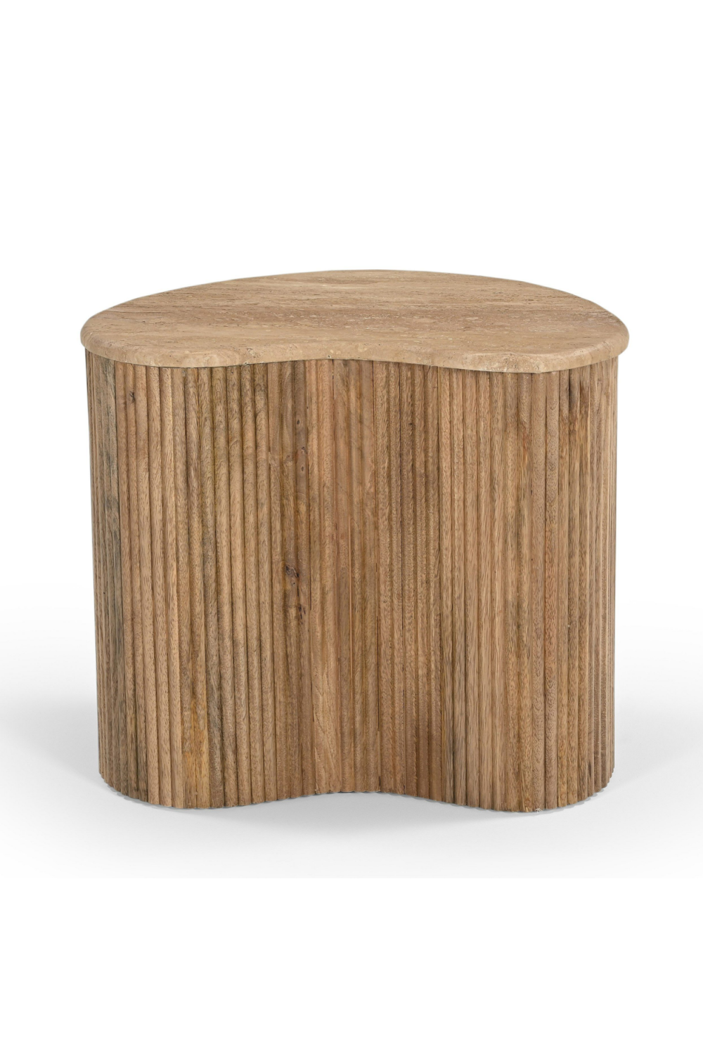   Freeform Travertine Coffee Table Set (3) | Oroa.com