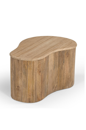   Freeform Travertine Coffee Table Set (3) | Oroa.com