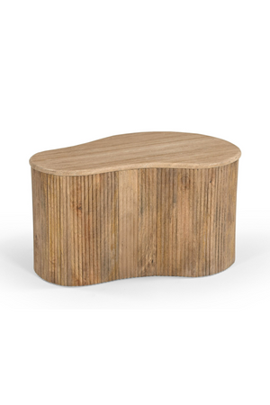  Freeform Travertine Coffee Table Set (3) | Oroa.com