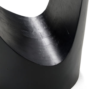   Black Wooden End Table | Oroa.com