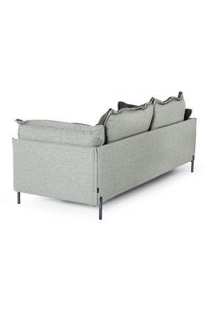   Two-Toned Gray Flange Sofa | Oroa.com
