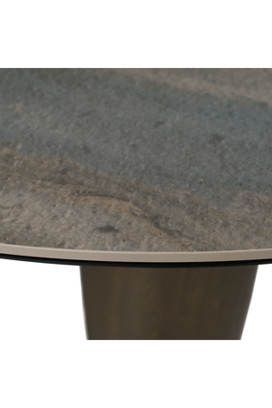   Marbled Ceramic Top Bar Table | Oroa.com