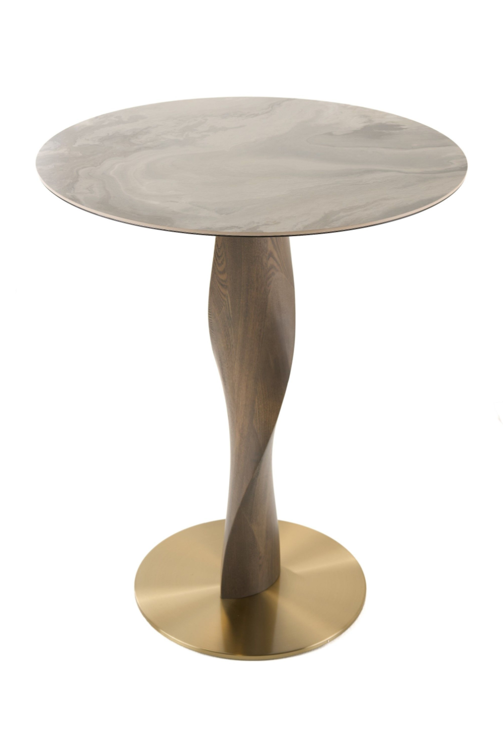   Marbled Ceramic Top Bar Table | Oroa.com