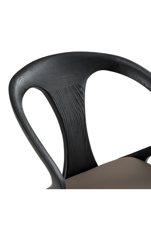   Black Ash Dining Chair | Oroa.com