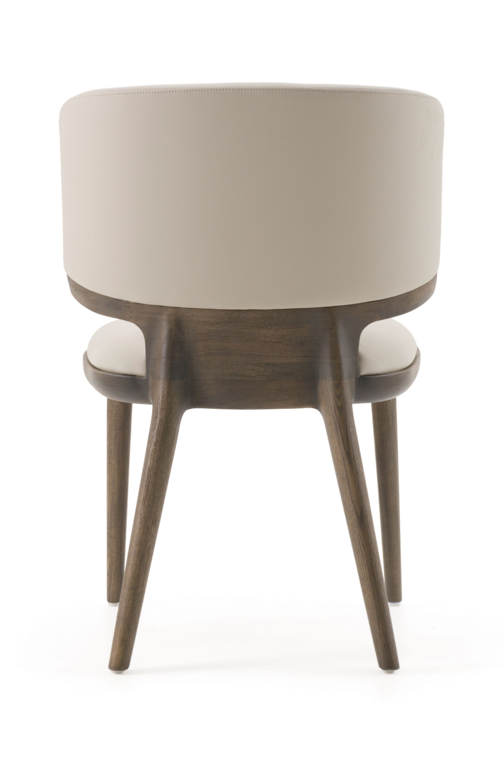   Gray Vegan Leather Dining Chairs (2) | Oroa.com