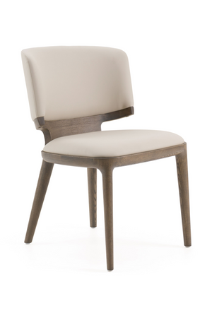  Gray Vegan Leather Dining Chairs (2) | Oroa.com