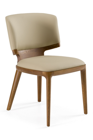   Vegan Leather Contemporary Dining Chairs (2) | Oroa.com