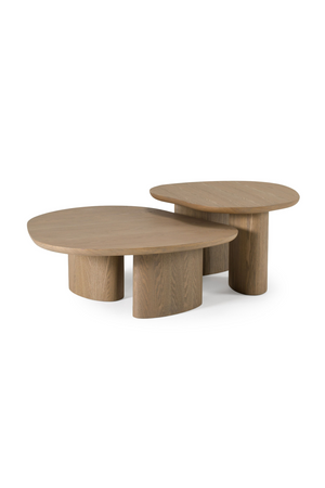   Wooden & Onyx Nesting Coffee Tables (3) | Oroa.com
