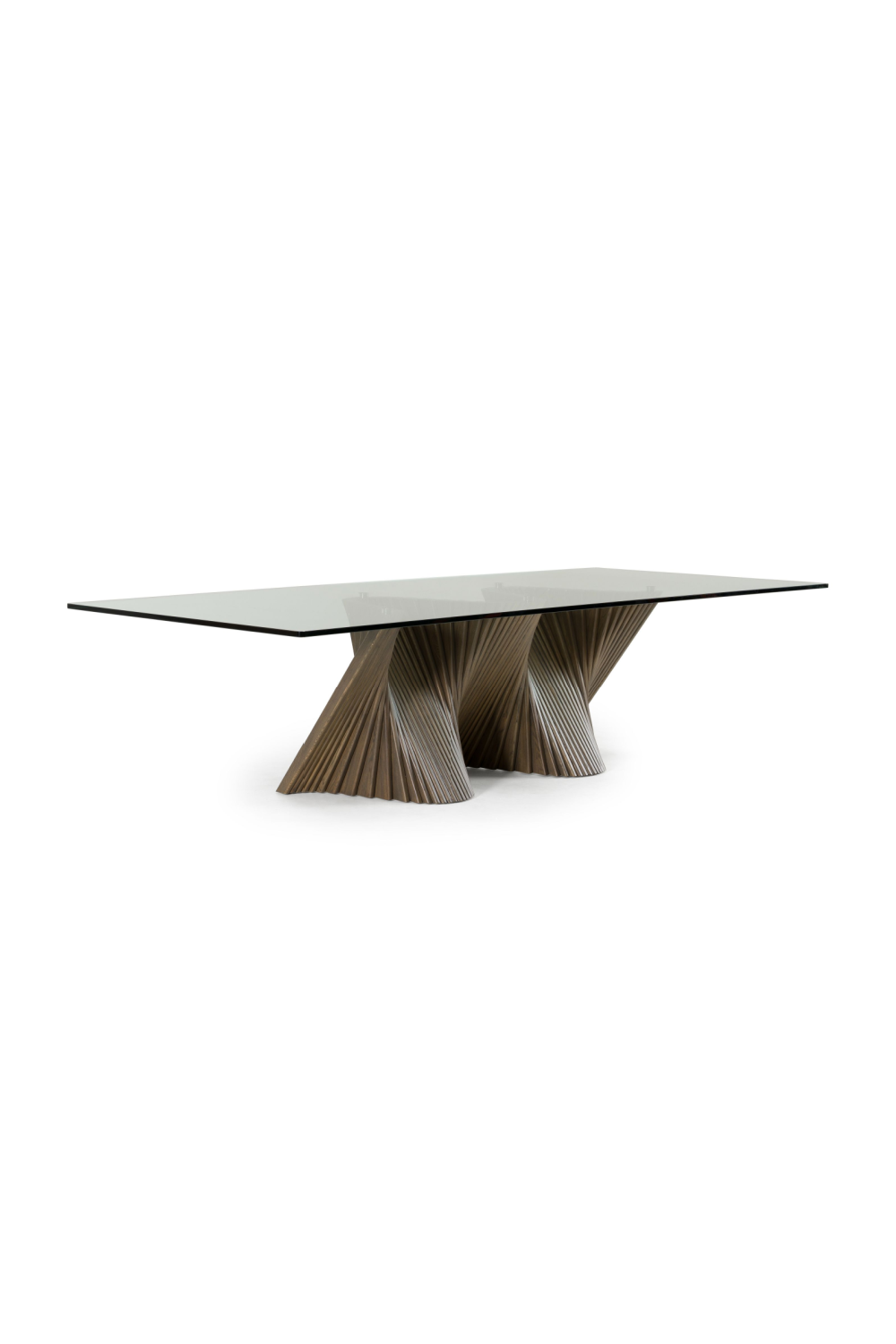   Gray Ash Base Dining Table | Oroa.com