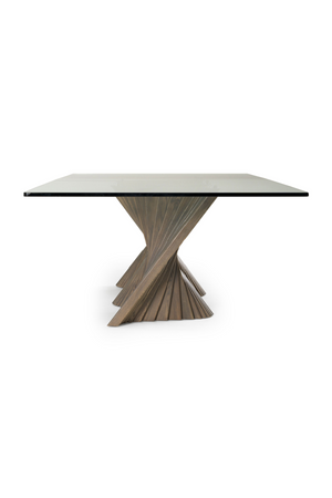   Gray Ash Base Dining Table | Oroa.com