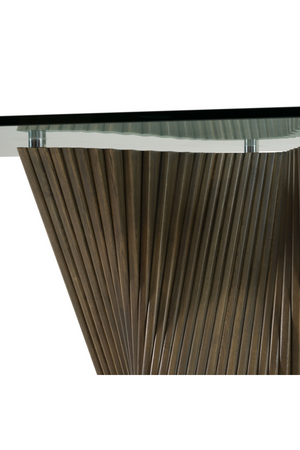   Gray Ash Base Dining Table | Oroa.com