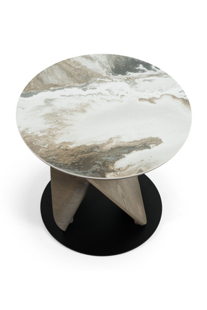   Marbled Ceramic Coffee Table Set (2) | Oroa.com