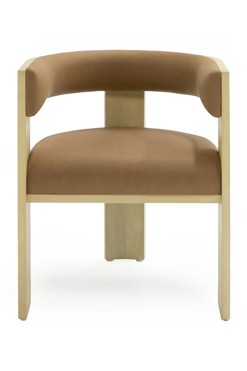   Natural Ash Curved Dining Chair | Oroa.com