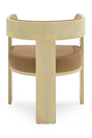   Natural Ash Curved Dining Chair | Oroa.com