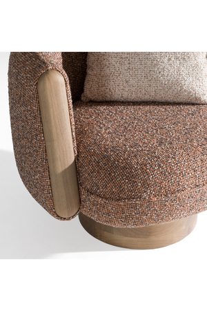   Multicolored Boucle Accent Chair | Oroa.com