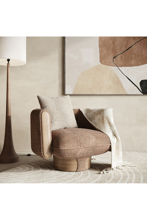   Multicolored Boucle Accent Chair | Oroa.com