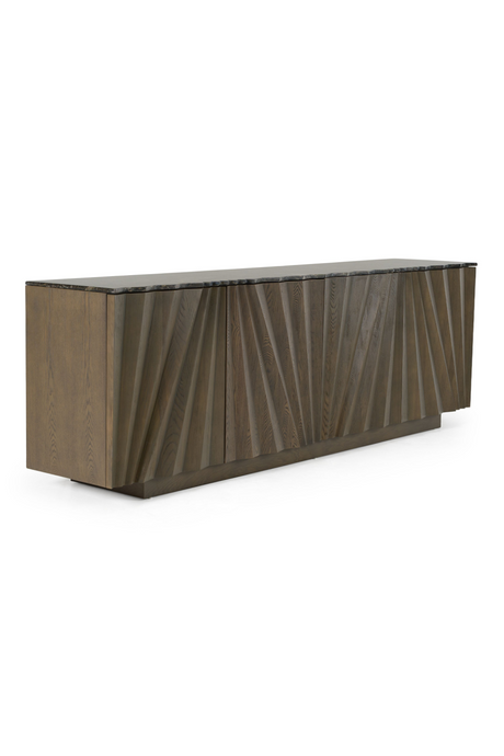   Gray Ash Wood Sideboard | Oroa.com