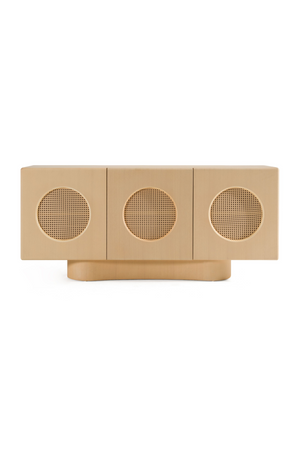   Natural Ash Rattan Sideboard | Oroa.com