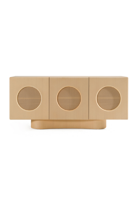   Natural Ash Rattan Sideboard | Oroa.com