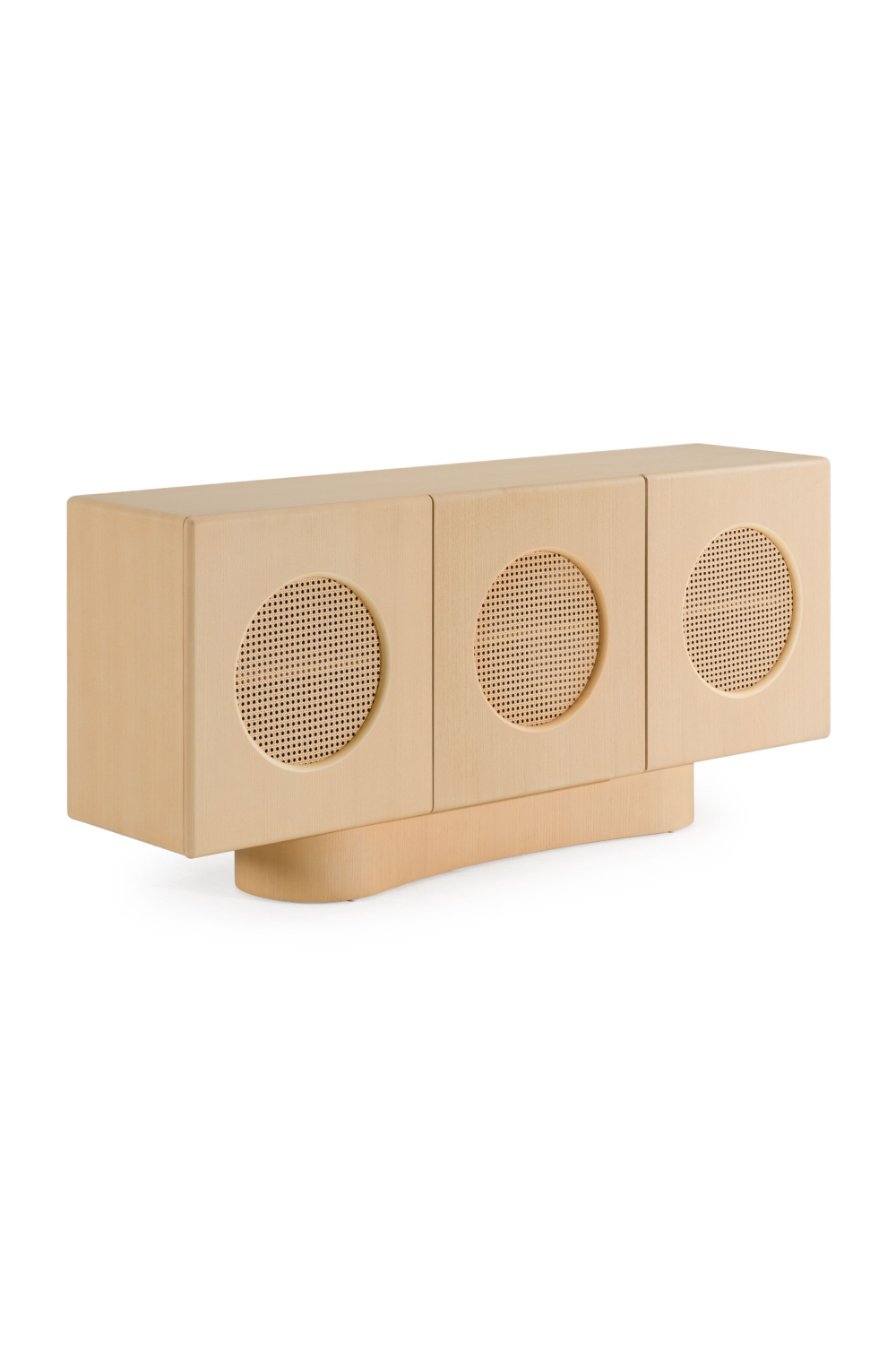   Natural Ash Rattan Sideboard | Oroa.com