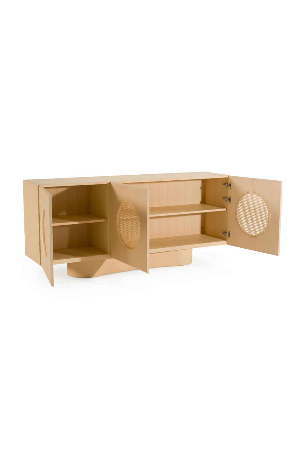   Natural Ash Rattan Sideboard | Oroa.com