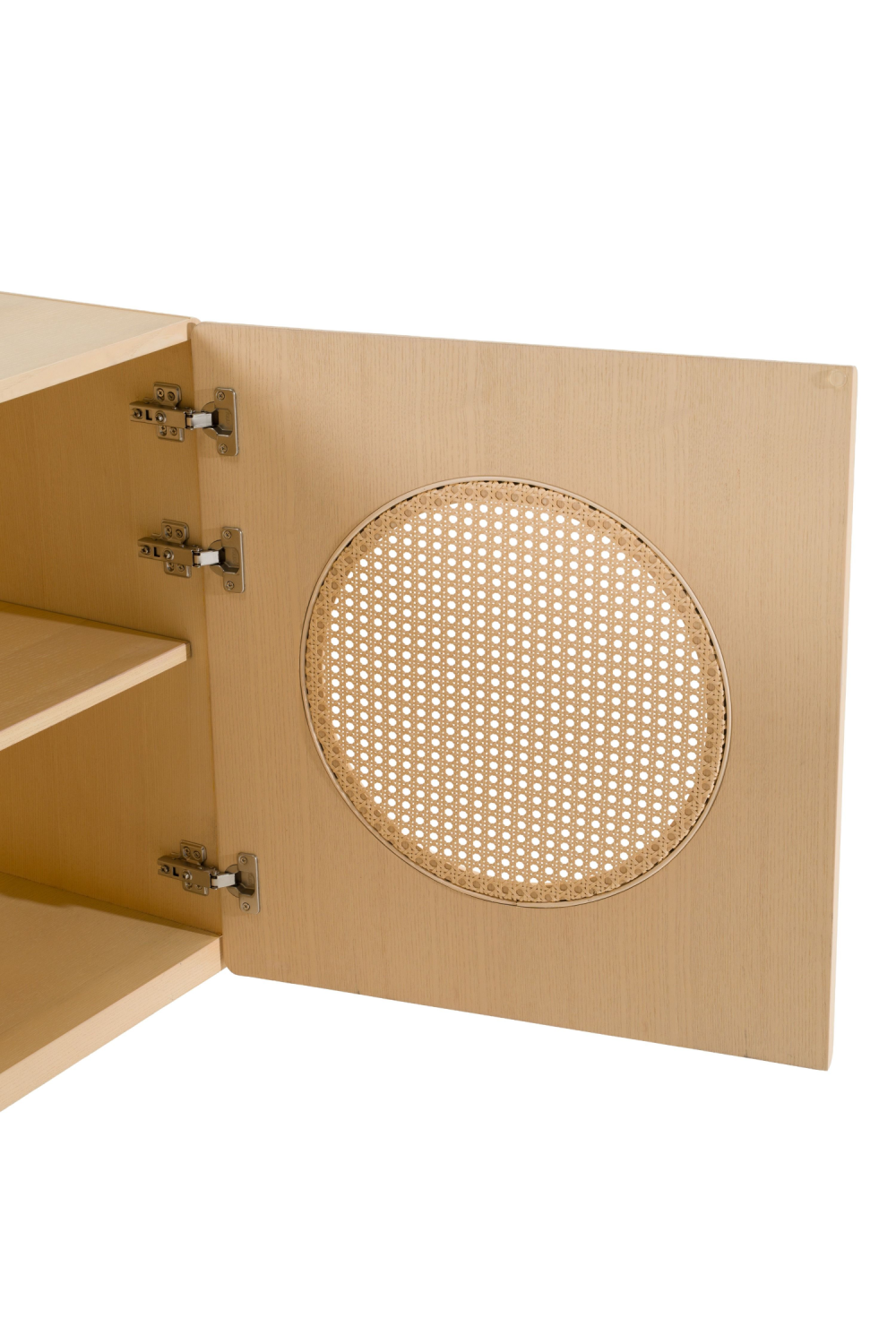   Natural Ash Rattan Sideboard | Oroa.com