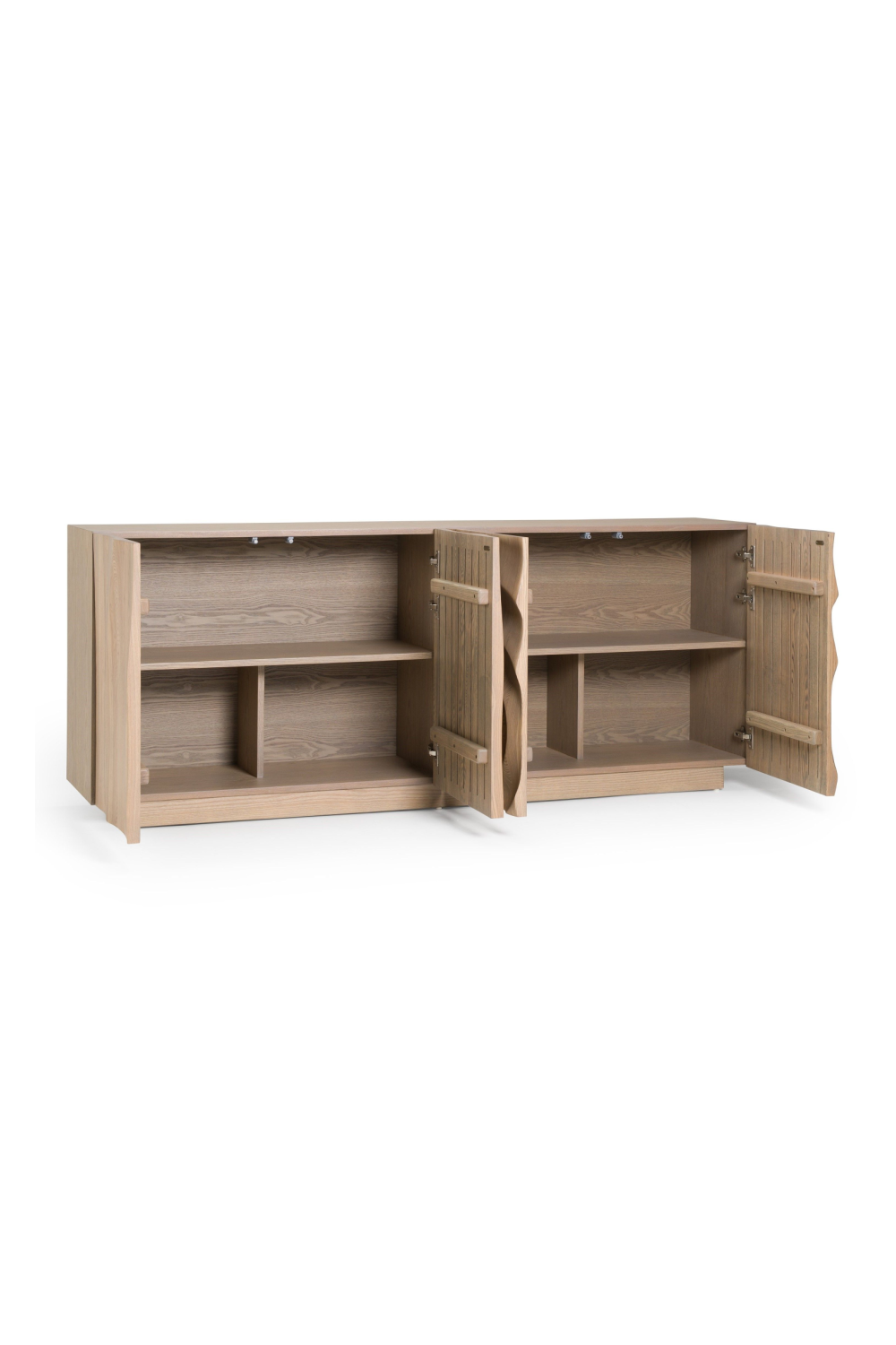   Wooden 4-Door Sideboard | Oroa.com
