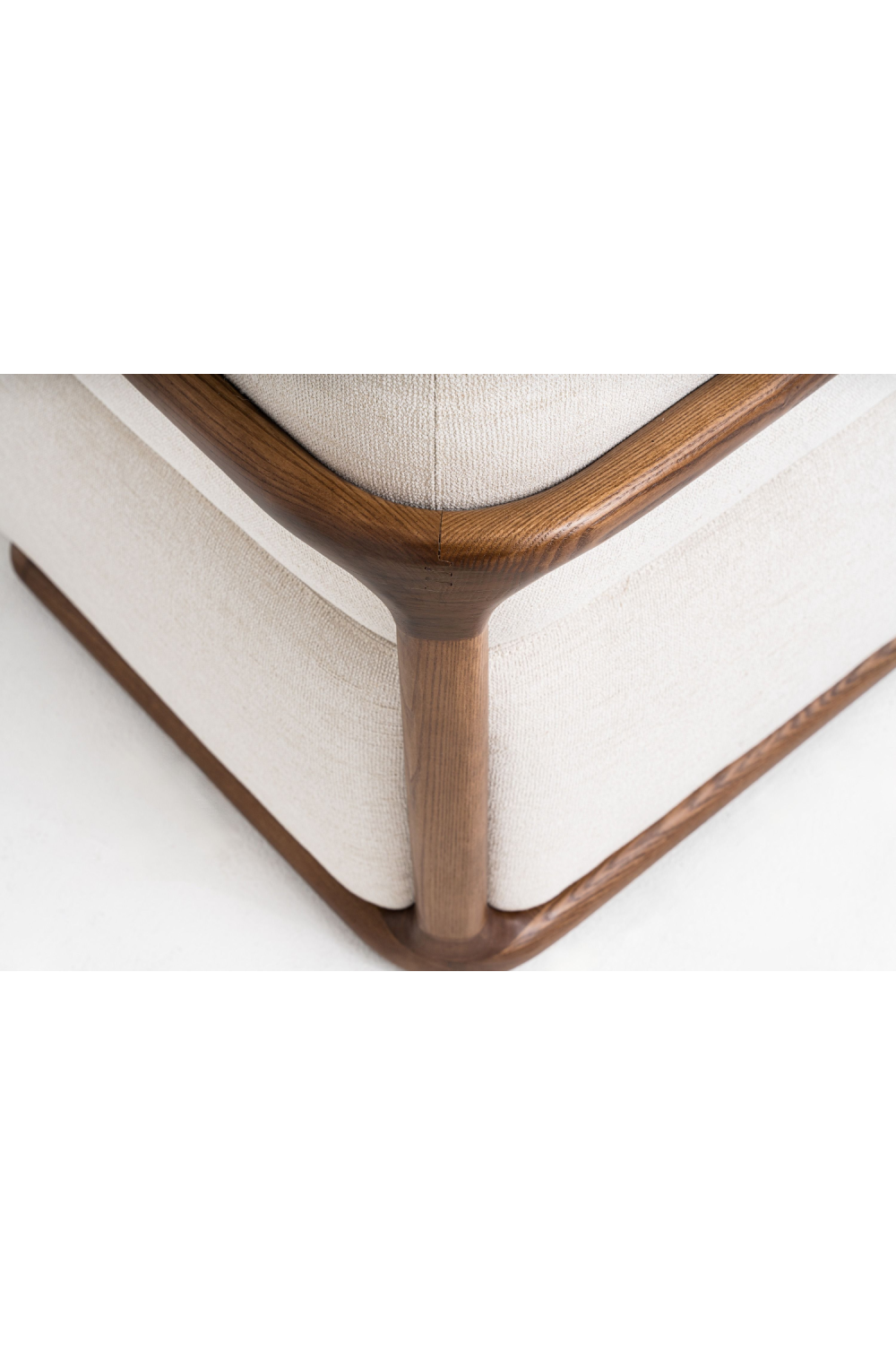   White Fabric Sectional Sofa | Oroa.com