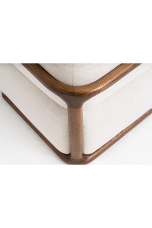   White Fabric Sectional Sofa | Oroa.com