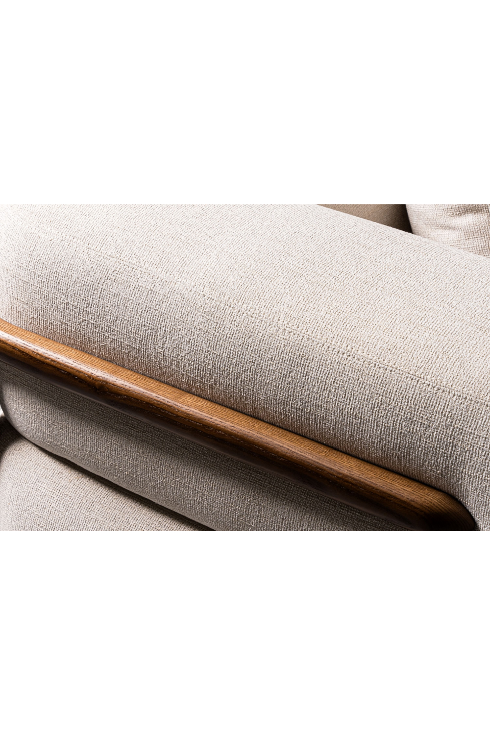   White Fabric Sectional Sofa | Oroa.com