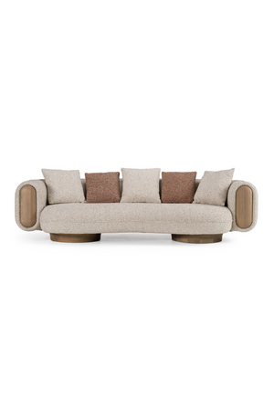   Multicolored Boucle Sofa | Oroa.com