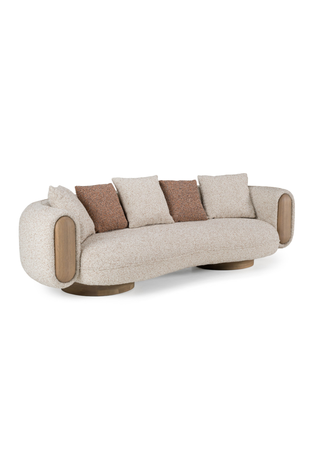   Multicolored Boucle Sofa | Oroa.com
