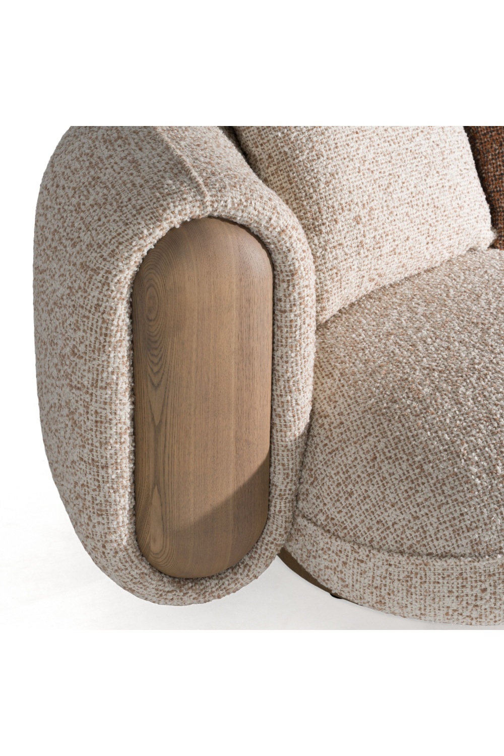   Multicolored Boucle Sofa | Oroa.com