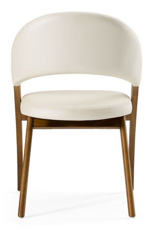   Ash Framed Cream Dining Chair | Oroa.com