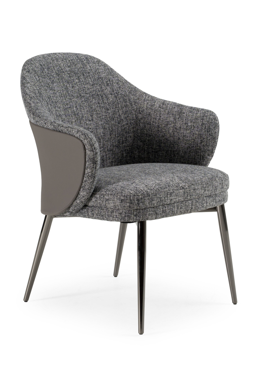   Gray Fabric Dining Chair | Oroa.com