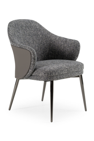   Gray Fabric Dining Chair | Oroa.com