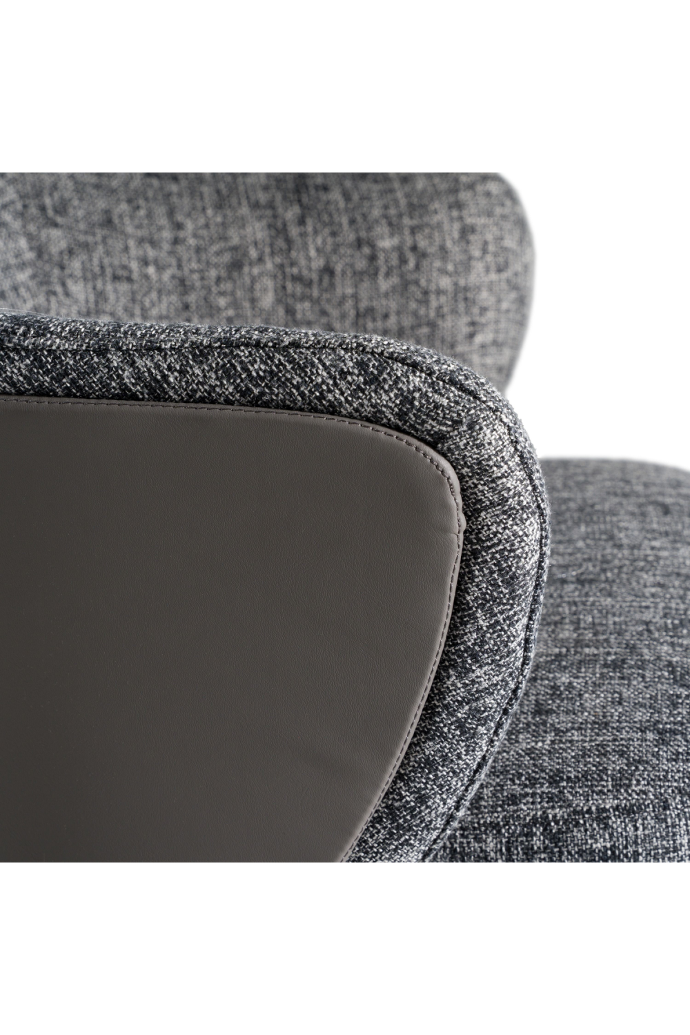   Gray Fabric Dining Chair | Oroa.com