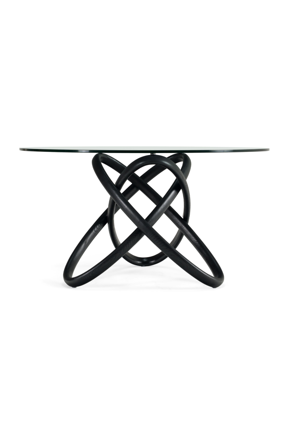   Intertwined Black Base Dining Table | Oroa.com