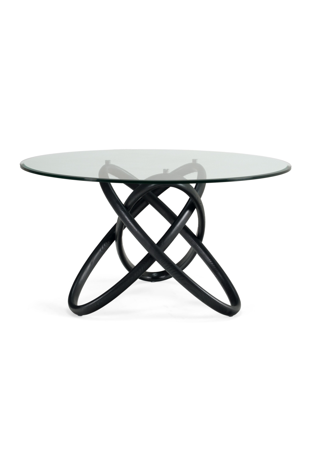   Intertwined Black Base Dining Table | Oroa.com
