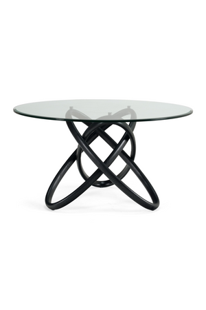   Intertwined Black Base Dining Table | Oroa.com
